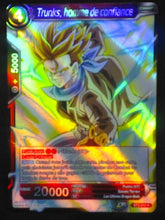 Charger l&#39;image dans la galerie, carte Dragon Ball Super Card Game Fr Les Mondes Croises BT3-010 R (2018) Trunks, homme de confiance bandai dbscg