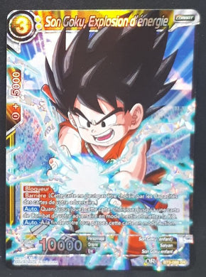carte Dragon Ball Super Card Game Fr Les Mondes Croises BT3-088 SR bandai songoku explosion d'energie dbscg 