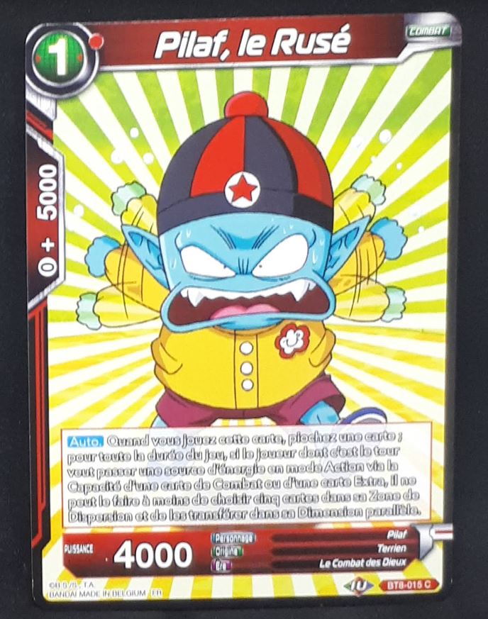 carte Dragon Ball Super Card Game Fr Malicious Machinations BT8-015 C (2019) bandai pilaf le ruse dbscg 