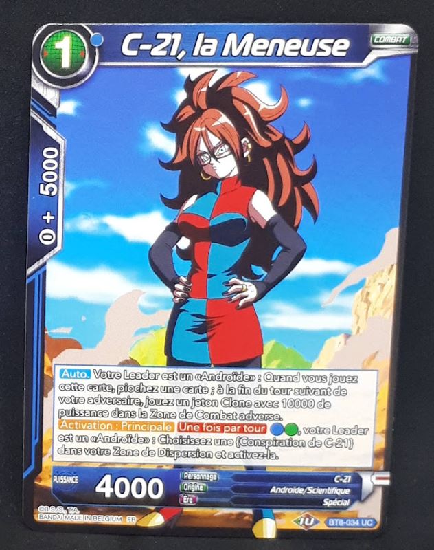 carte Dragon Ball Super Card Game Fr Malicious Machinations BT8-034 C (2019) bandai c21 la meneuse dbscg