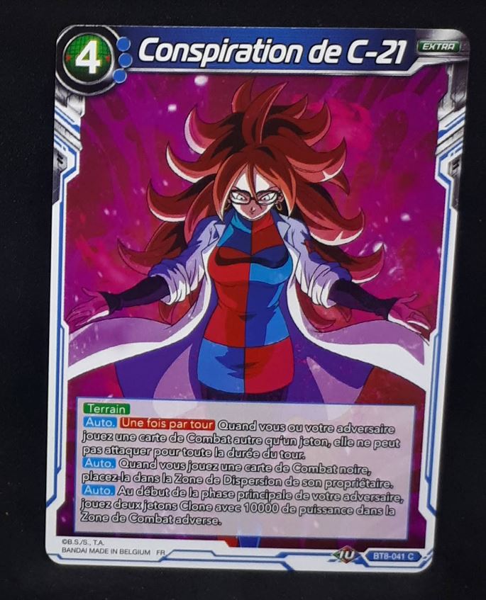 carte Dragon Ball Super Card Game Fr Malicious Machinations BT8-041 C (2019) bandai conspiration de c-21 dbscg 