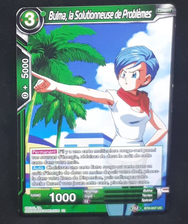 carte Dragon Ball Super Card Game Fr Malicious Machinations BT8-047 C (2019) bandai bulma LA SOLUTIONNEUSE DE PROBLEMES dbscg