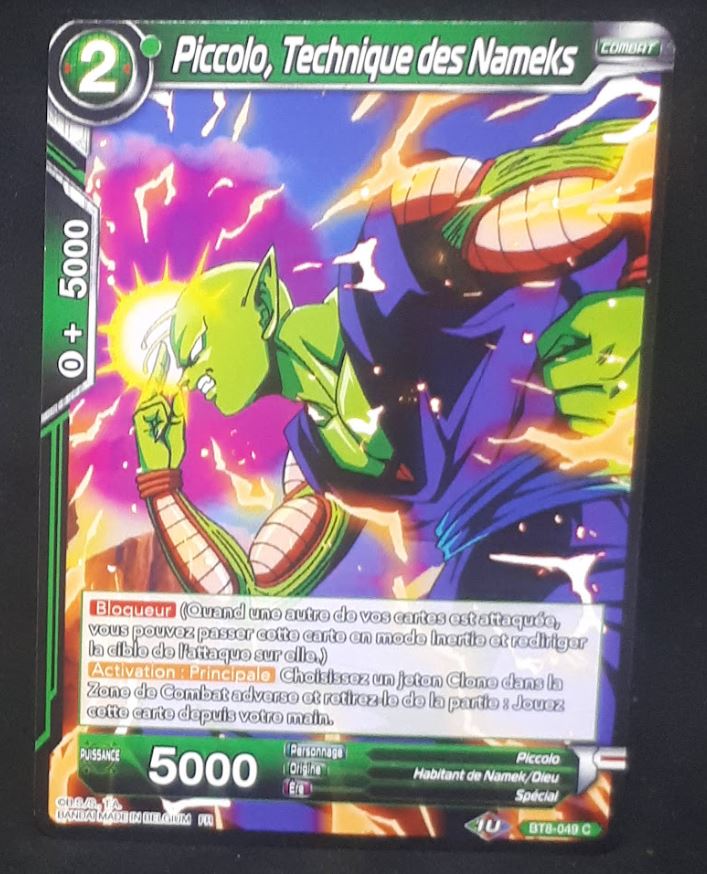 carte Dragon Ball Super Card Game Fr Malicious Machinations BT8-049 C (2019) bandai piccolo technique des nameks dbscg
