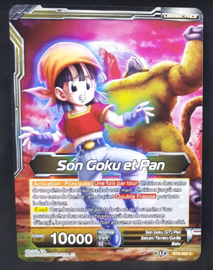 carte Dragon Ball Super Card Game Fr Malicious Machinations BT8-066 C (2019) bandai songoku et pan dbscg