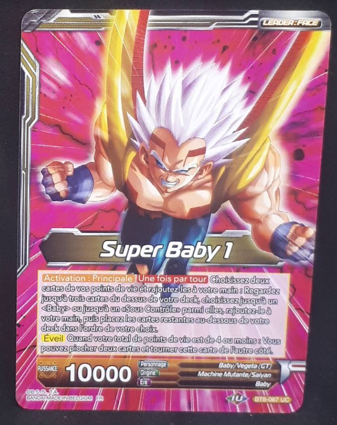 carte Dragon Ball Super Card Game Fr Malicious Machinations BT8-067 UC (2019) bandai super baby dbscg