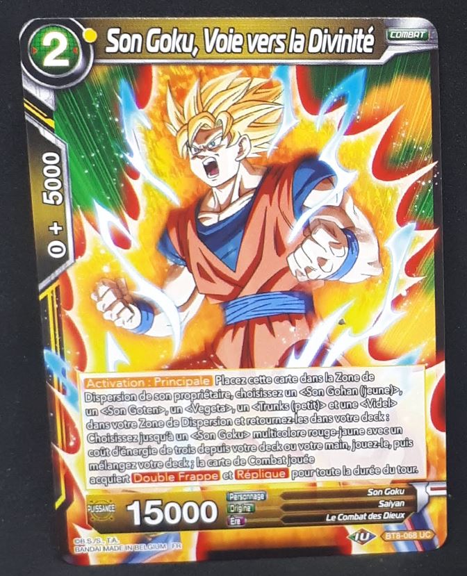 carte Dragon Ball Super Card Game Fr Malicious Machinations BT8-068 UC (2019) bandai songoku voie vers la divinité dbscg cardamehdz 