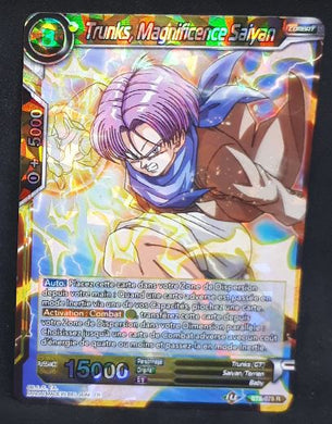 carte Dragon Ball Super Card Game Fr Malicious Machinations BT8-075 R (2019) bandai trunks magnificence saiyan dbscg 