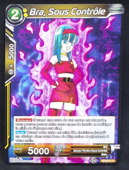 carte Dragon Ball Super Card Game Fr Malicious Machinations BT8-077 C (2019) bandai bra sous controle dbscg 