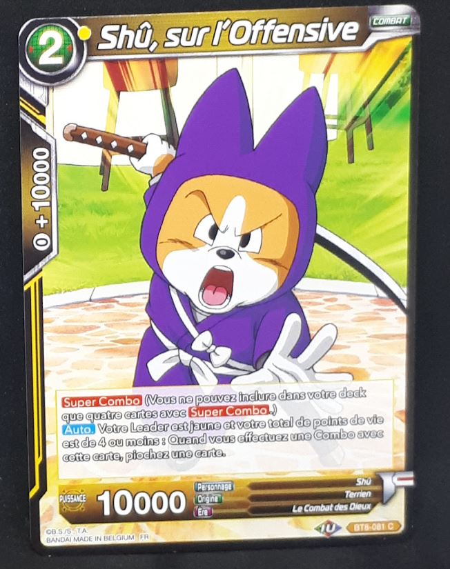 carte Dragon Ball Super Card Game Fr Malicious Machinations BT8-081 C (2019) bandai shu sur l offensive dbscg