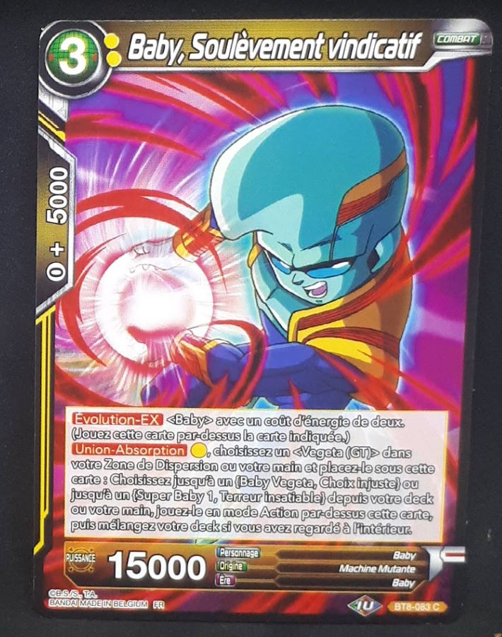 carte Dragon Ball Super Card Game Fr Malicious Machinations BT8-083 C (2019) bandai baby soulevement vindicatif dbscg 