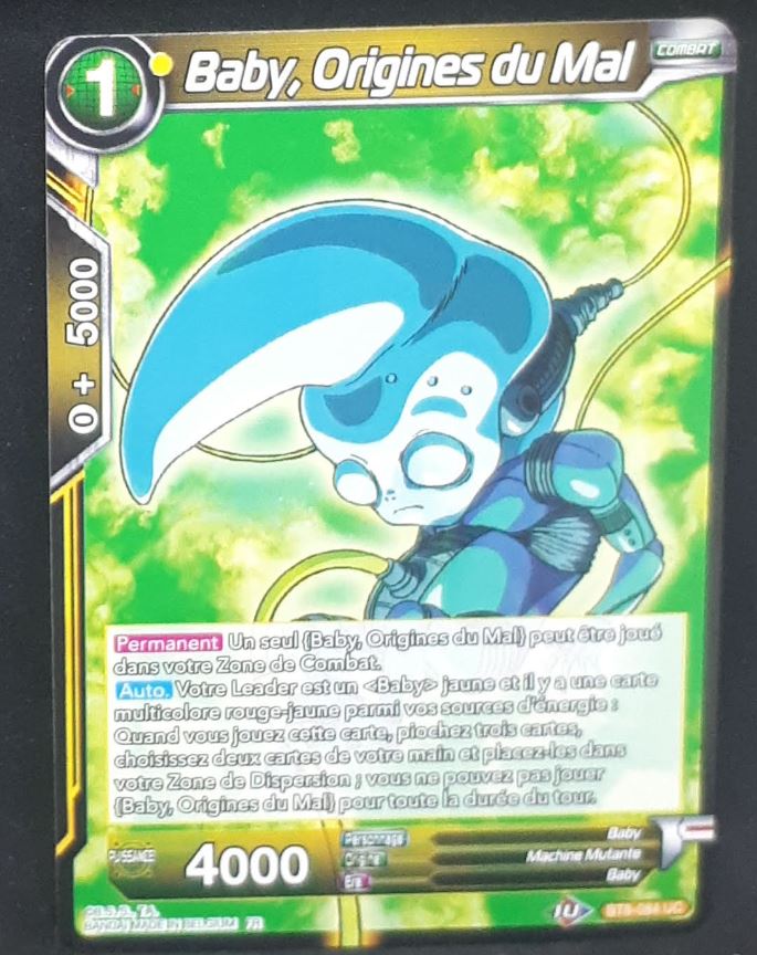 carte Dragon Ball Super Card Game Fr Malicious Machinations BT8-084 UC (2019) bandai baby origines du mal dbscg