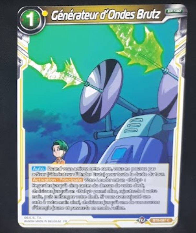 carte Dragon Ball Super Card Game Fr Malicious Machinations BT8-087 C (2019) bandai generateur d onde brutz dbscg 