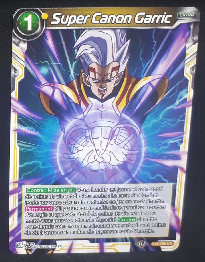 carte Dragon Ball Super Card Game Fr Malicious Machinations BT8-088 UC (2019) bandai super canon garric dbscg 