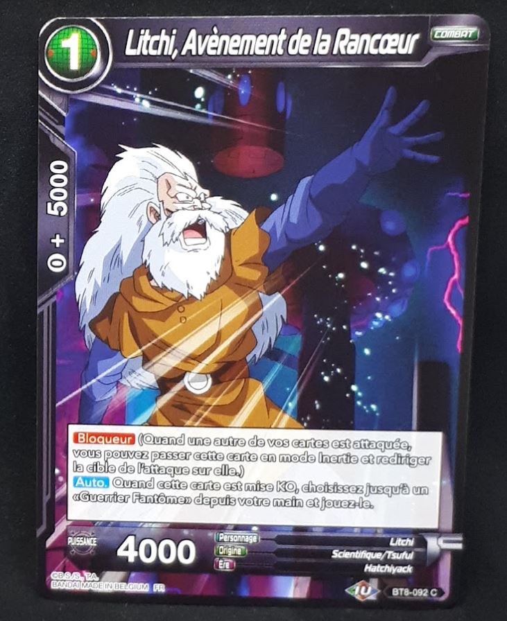 carte Dragon Ball Super Card Game Fr Malicious Machinations BT8-092 C (2019) bandai litchi avenement de la rancoeur dbscg