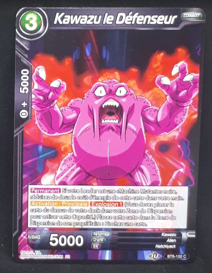 carte Dragon Ball Super Card Game Fr Malicious Machinations BT8-100 C (2019) bandai kawazu le defenseur dbscg