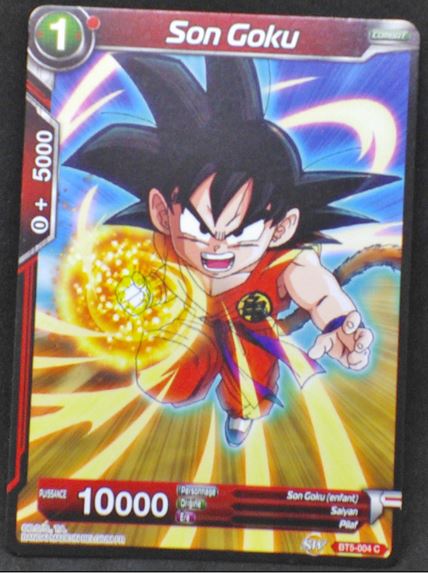 carte Dragon Ball Super Card Game Fr Miraculous Revival BT5-004 C (2018) bandai songoku dbscg 