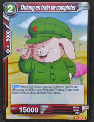 carte Dragon Ball Super Card Game Fr Miraculous Revival BT5-014 UC (2018) bandai oolong en train de comploter dbscg