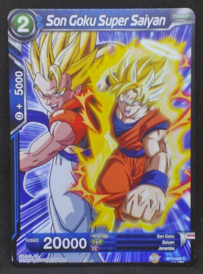 carte Dragon Ball Super Card Game Fr Miraculous Revival BT5-029 C (2018) bandai songoku super saiyan dbscg 