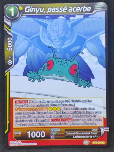 carte Dragon Ball Super Card Game Fr Miraculous Revival BT5-096 C (2018) bandai gynyu passé acerbe dbscg 