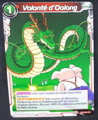 carte Dragon Ball Super Card Game Fr Miraculous Revival Part 5 BT5-024 UC (2019) volonté d oolong bandai dbscg cardamehdz 