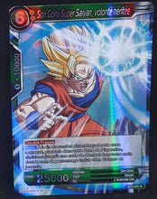 Charger l&#39;image dans la galerie, carte Dragon Ball Super Card Game Fr Part 2 Union Force BT2-071 R (foil) (2018) songoku super saiyan volonté heritée bandai dbscg