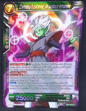Charger l&#39;image dans la galerie, carte Dragon Ball Super Card Game Fr Part 3 BT3-076 R (foil) zamasu fusionne la justice erronee bandai dbscg