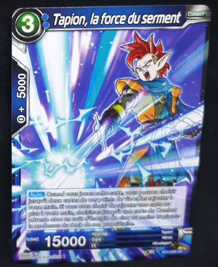 carte Dragon Ball Super Card Game Fr Part 4 Colossal Warfare BT4-039 UC (2018) tapion la force du serment bandai dbscg 