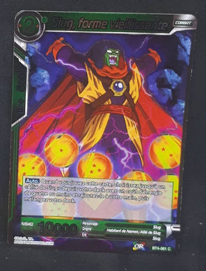 carte Dragon Ball Super Card Game Fr Part 4 Colossal Warfare BT4-061 C (foil) slug forme vieillissante bandai dbscg 