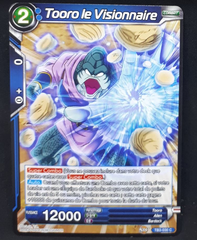carte Dragon Ball Super Card Game Fr Premium Pack TB3-030 C (2019) bandai tooro le visionnaire dbscg cardamehdz