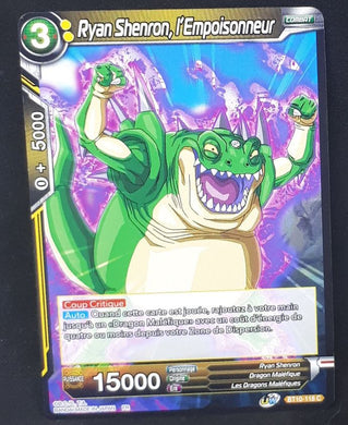 carte Dragon Ball Super Card Game Fr Rise of the Unison Warrior  BT10-118 UC (2020) bandai ryan shenron l empoisonneur dbscg
