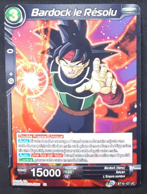 carte Dragon Ball Super Card Game Fr Rise of the Unison Warrior BT10-127 UC (2020) bandai bardock le résolu dbscg cardamehdz