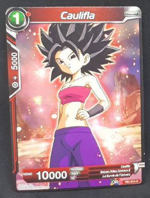 carte Dragon Ball Super Card Game Fr The Tournament Of Power TB1-014 C (2018) bandai caulifla dbscg 
