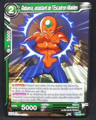 carte Dragon Ball Super Card Game Fr The Tournament Of Power TB1-061 C (2018) bandai rabanra assistant de l escadron maiden dbscg cardamehdz 
