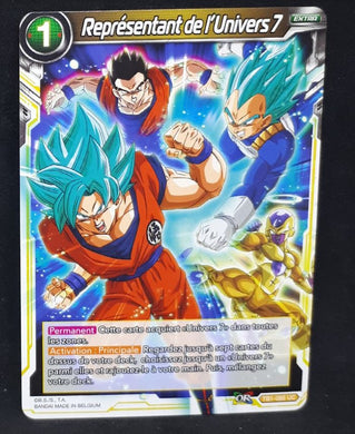 carte Dragon Ball Super Card Game Fr The Tournament Of Power TB1-095 UC (2018) bandai représentant de l univers 7 dbscg cardamehdz VERSO
