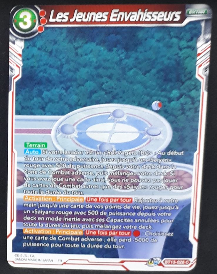 carte Dragon Ball Super Card Game Fr Unison Warrior Series Set 04 BT13-028 C (2021) bandai les jeunes envahisseurs dbscg