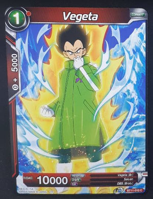 carte Dragon Ball Super Card Game Fr Unison Warrior Vermilion Bloodline BT11-010 C (2020) bandai vegeta dbscg