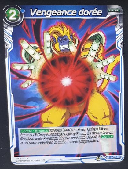 carte Dragon Ball Super Card Game Fr Unison Warrior Vermilion Bloodline BT11-059 UC (2020) bandai vengeance dorée dbscg 
