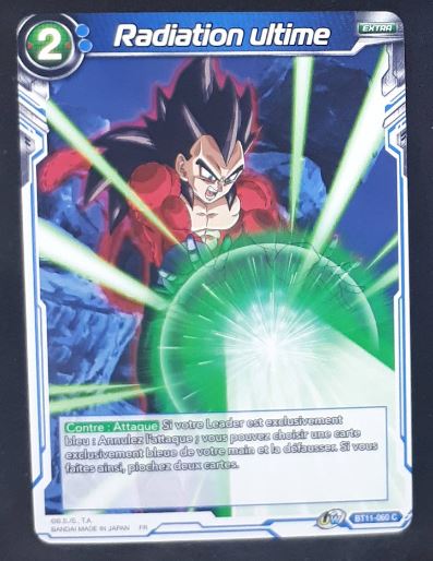 carte Dragon Ball Super Card Game Fr Unison Warrior Vermilion Bloodline BT11-060 C (2020) bandai radiation ultime dbscg 