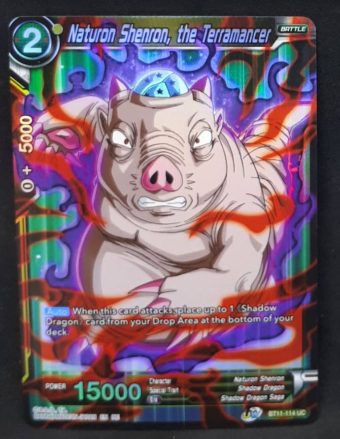 carte Dragon Ball Super Card Game Fr Unison Warrior Vermilion Bloodline BT11-114 UC (2020) bandai naturo shenron the terramancer dbscg