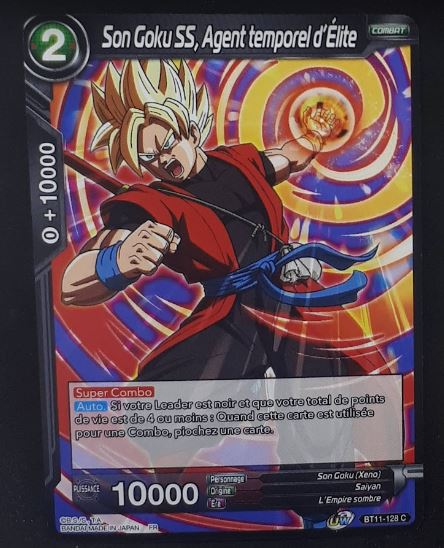carte Dragon Ball Super Card Game Fr Unison Warrior Vermilion Bloodline BT11-128 C (2020) bandai songoku ss agent temporel d élite dbscg