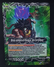 Charger l&#39;image dans la galerie, carte Dragon Ball Super Card Game Fr Unison Warrior Vermilion Bloodline BT11-122 C (2020) bandai broly sombre et paragus dbscg