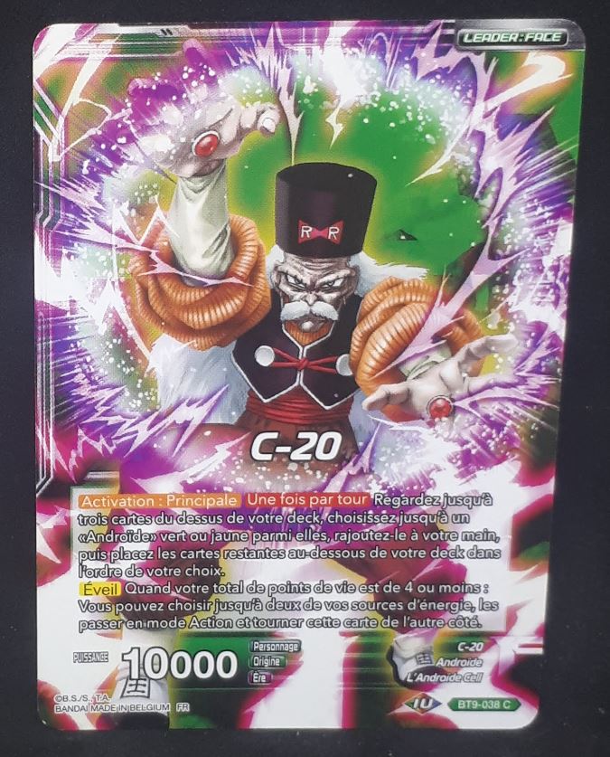 carte Dragon Ball Super Card Game Fr Universal Onslaught BT9-038 C (2020) bandai C-20 dbscg cardamehdz 