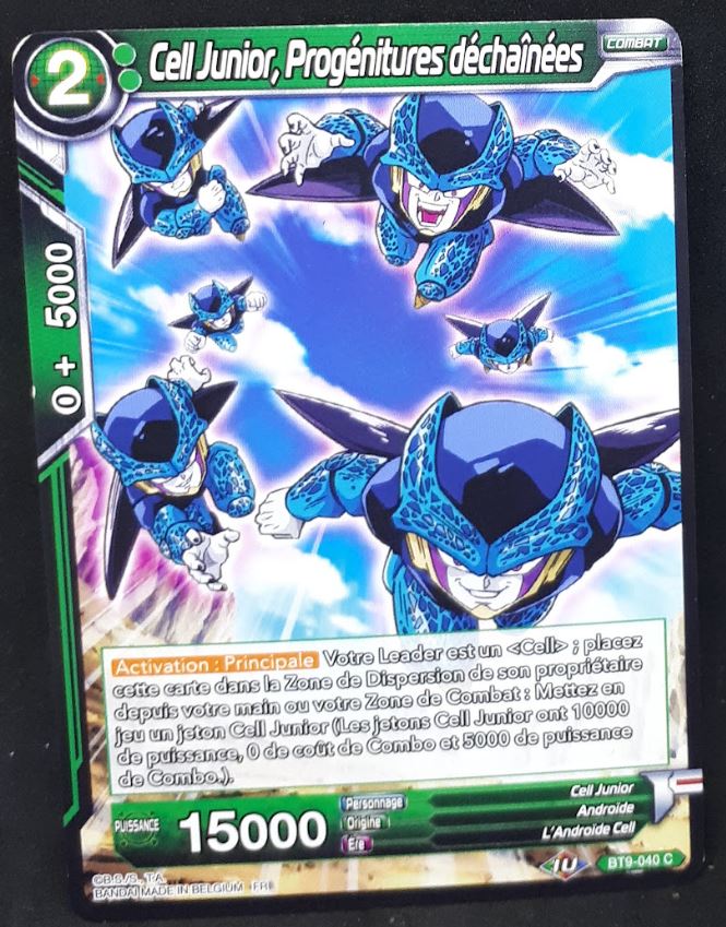 carte Dragon Ball Super Card Game Fr Universal Onslaught BT9-040 C (2020) bandai cell junior progénitures déchainées dbscg cardamehdz 