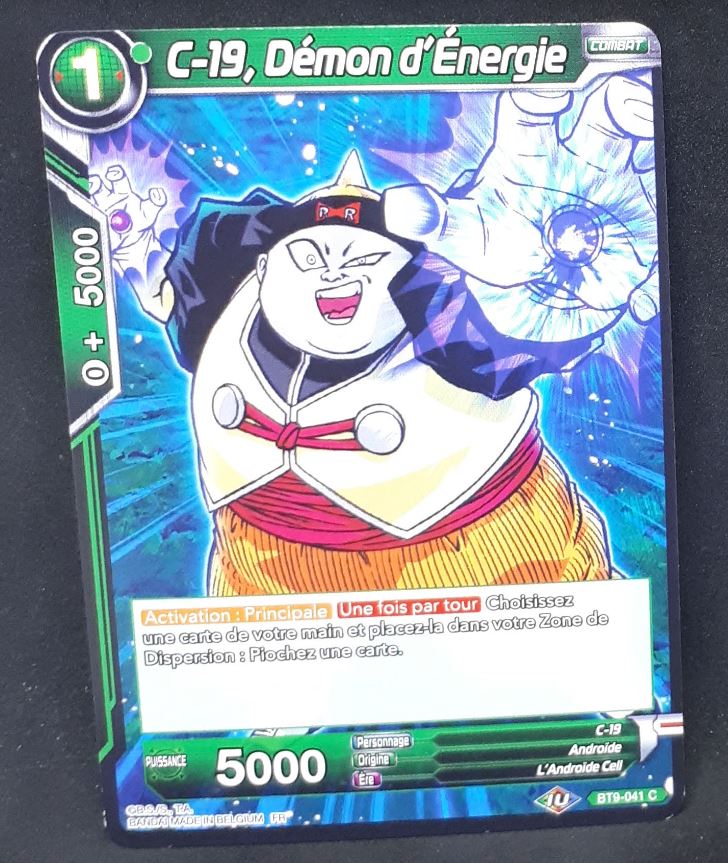carte Dragon Ball Super Card Game Fr Universal Onslaught BT9-041 C (2020) bandai c 19 demon d energie dbscg cardamehdz