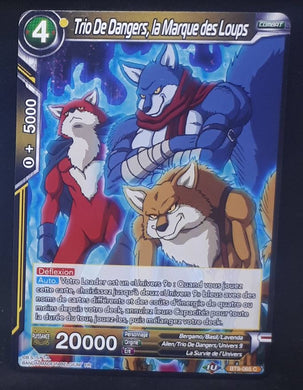 carte Dragon Ball Super Card Game Fr Universal Onslaught BT9-065 C (2020) bandai trio de dangers la marque des loups dbscg