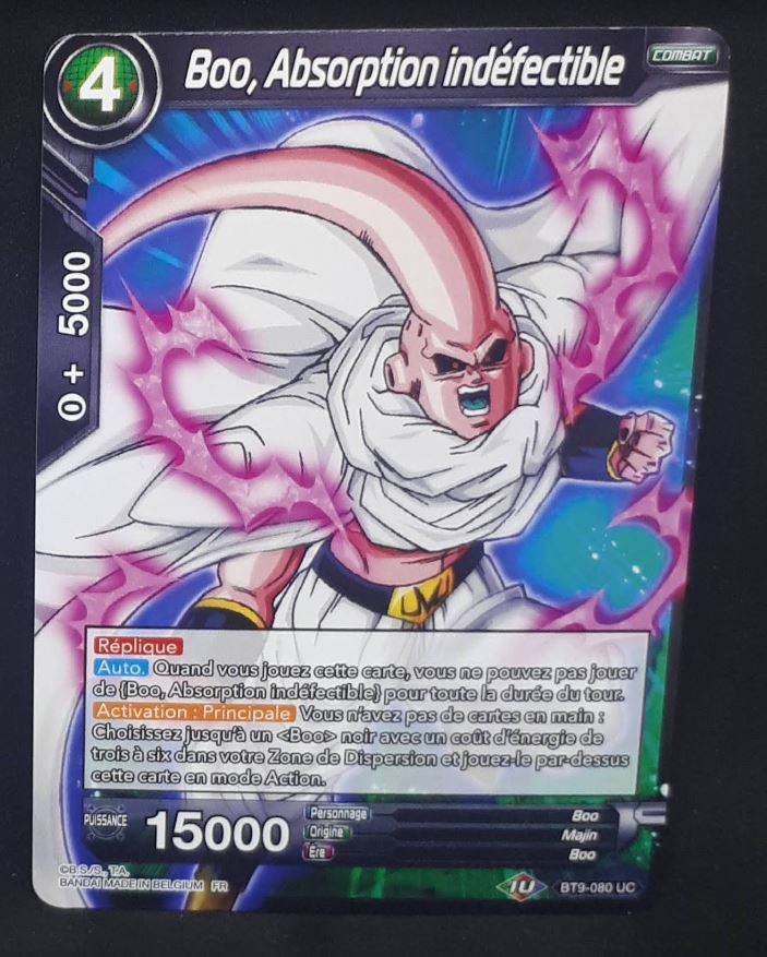 carte Dragon Ball Super Card Game Fr Universal Onslaught BT9-080 UC (2020) bandai boo absorption indefectible dbscg 