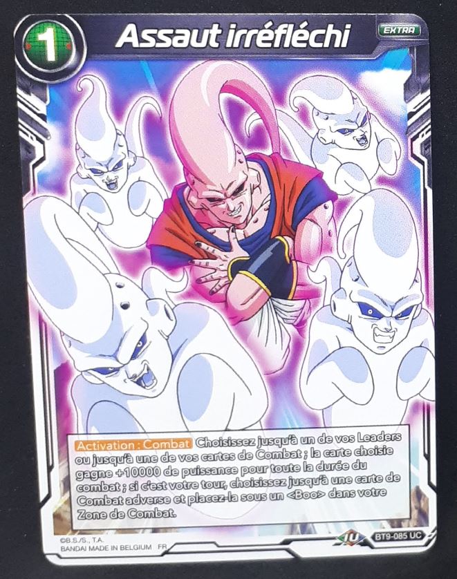 carte Dragon Ball Super Card Game Fr Universal Onslaught BT9-085 C (2020) bandai assaut irreflechi dbscg