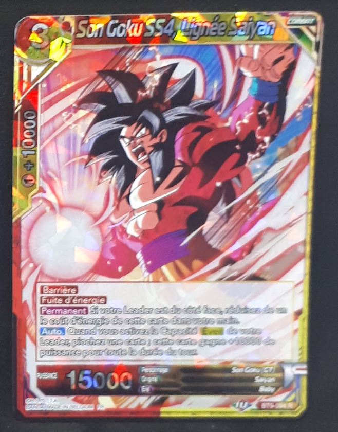 carte Dragon Ball Super Card Game Fr Universal Onslaught BT9-094 R (2020) (foil) bandai songoku ss4 lignee saiyan dbscg