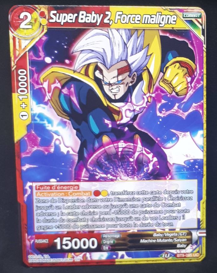 carte Dragon Ball Super Card Game Fr Universal Onslaught BT9-095 UC (2020) bandai super baby 2 force maligne dbscg