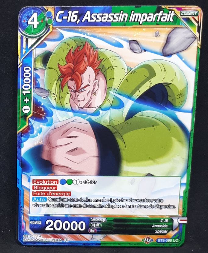 carte Dragon Ball Super Card Game Fr Universal Onslaught BT9-098 UC (2020) bandai C 16 assassin imparfait dbscg